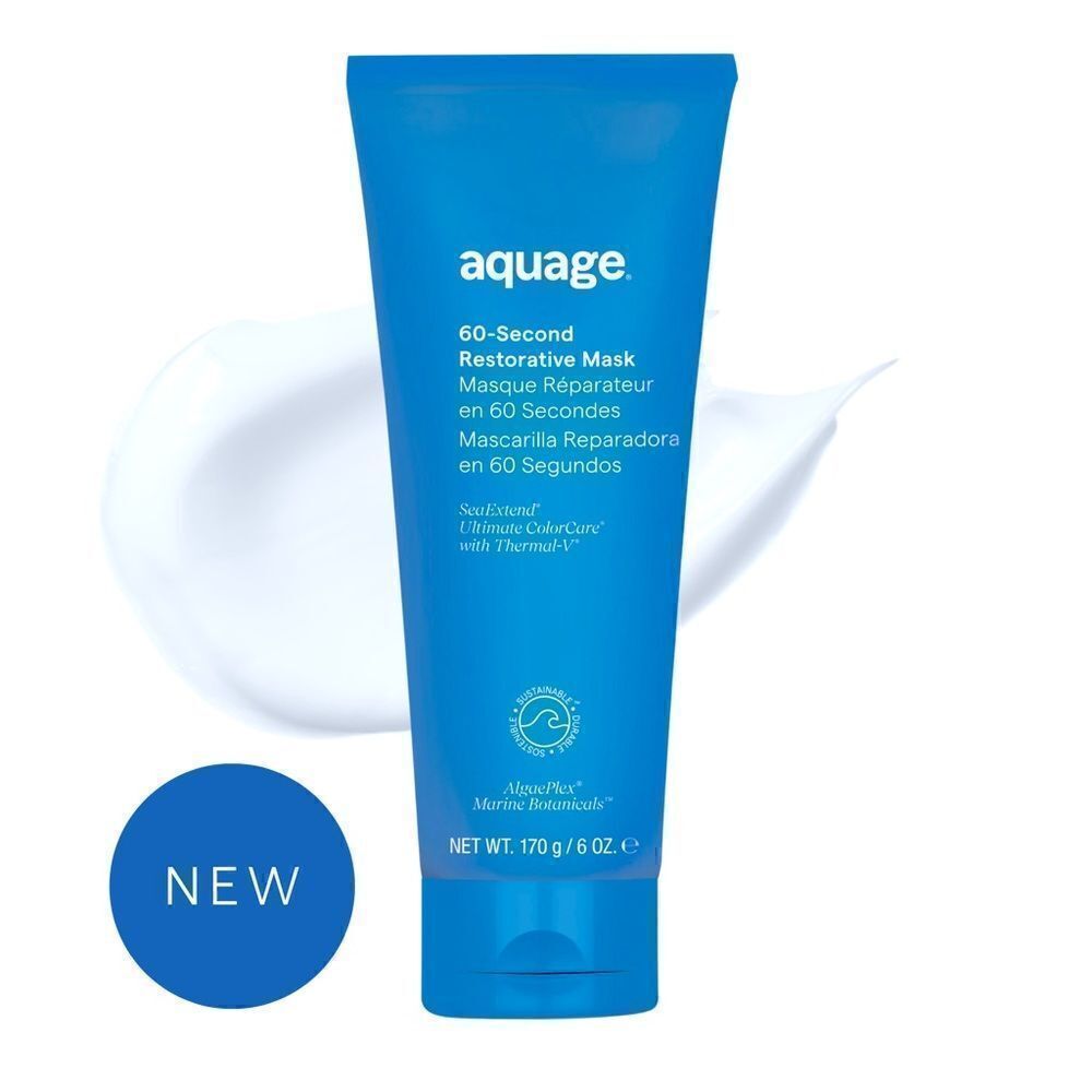 Aquage 60 Second Restorative Mask REVIVE, HYDRATE & SEAL IN COLOR brand new